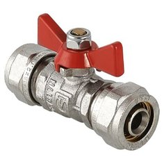 Кран шаровой латунь никелированный VALTEC