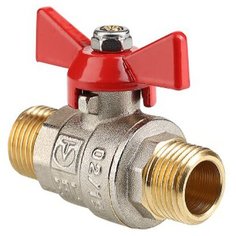 Кран шаровой латунь никелированный VALTEC