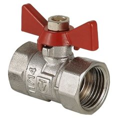 Кран шаровый латунь никелированный VALTEC
