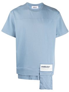 AMBUSH футболка с нашивкой-логотипом