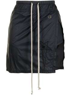 Rick Owens X Champion юбка мини с кулиской