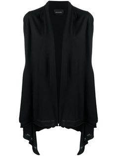 Zadig&Voltaire пальто-кардиган Ana с драпировкой