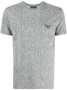 Emporio Armani футболка с круглым вырезом и логотипом