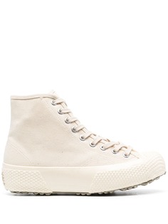 Superga высокие кеды на массивной подошве