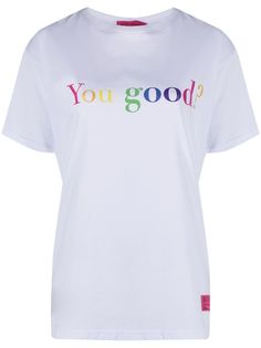 IRENEISGOOD футболка с короткими рукавами и надписью