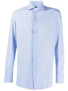 Lardini рубашка в ломаную клетку