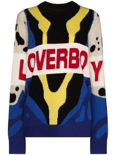 Charles Jeffrey Loverboy жаккардовый джемпер с логотипом