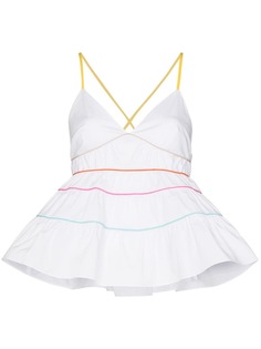 STAUD топ Olympia с баской