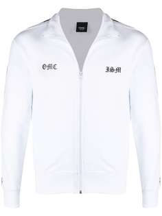 Omc куртка на молнии с принтом