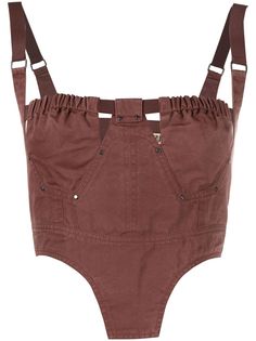 KNWLS топ асимметричного кроя Charlotte Knowles