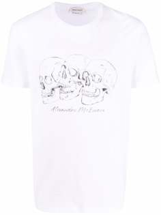 Alexander McQueen рубашка с принтом Rushmore Skull