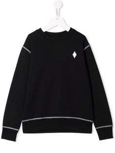 Marcelo Burlon County Of Milan Kids толстовка с вышитым логотипом