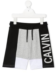 Calvin Klein Kids спортивные шорты с логотипом