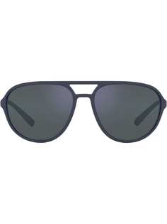 Dolce & Gabbana Eyewear солнцезащитные очки-авиаторы с логотипом DG