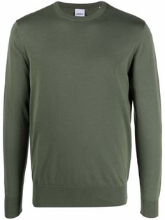 Aspesi свитер в рубчик с круглым вырезом