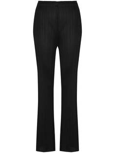Pleats Please Issey Miyake плиссированные брюки прямого кроя