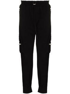 Represent спортивные брюки кроя слим с кулиской