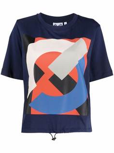 Kenzo футболка из органического хлопка с принтом Sport