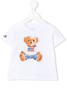 Ralph Lauren Kids футболка Polo Bear с логотипом