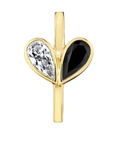 Cadar кольцо Unconditional Love из желтого золота с бриллиантами