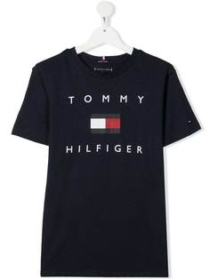 Tommy Hilfiger Junior футболка с логотипом