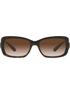 Dolce & Gabbana Eyewear солнцезащитные очки Cuore в прямоугольной оправе