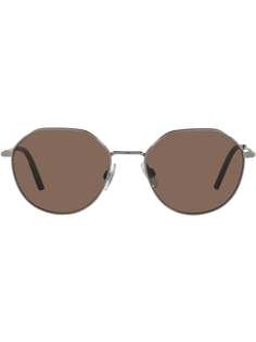 Dolce & Gabbana Eyewear солнцезащитные очки в круглой оправе