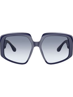 Dolce & Gabbana Eyewear солнцезащитные очки в массивной оправе
