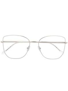 Isabel Marant Eyewear очки в круглой оправе с тисненым логотипом