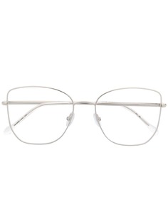 Isabel Marant Eyewear очки в круглой оправе с тисненым логотипом
