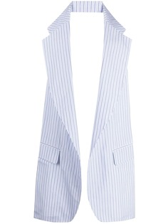 Comme Des Garçons Shirt жилет в тонкую полоску
