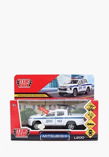 Игрушка интерактивная Технопарк «Mitsubishi L200 Pickup. Полиция», 13 см
