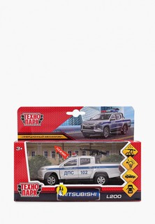 Игрушка интерактивная Технопарк "Mitsubishi L200 Pickup. Полиция", 13 см