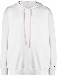 Rick Owens худи с вышитым логотипом из коллаборации с Champion