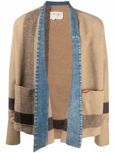 Greg Lauren клетчатый пиджак