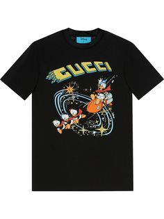 Gucci футболка с принтом Donald Duck из коллаборации с Disney