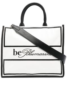 Blumarine сумка-тоут с логотипом