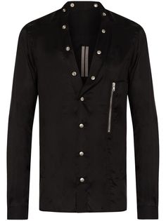 Rick Owens рубашка Larry с длинными рукавами