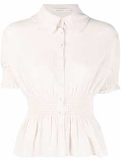 Neul блузка с баской и оборками