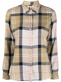 Barbour рубашка в клетку
