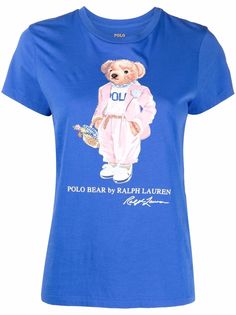 Polo Ralph Lauren футболка с принтом