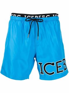Iceberg плавки-шорты с логотипом