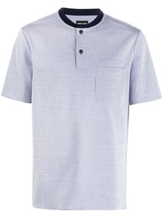 Giorgio Armani рубашка поло в полоску
