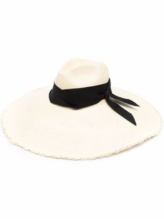 Sensi Studio соломенная шляпа с лентой