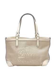 Gucci Pre-Owned сумка-тоут с логотипом