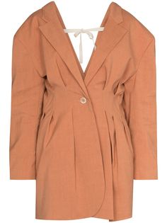 Jacquemus пиджак Camargue со складками
