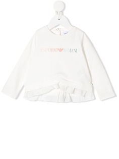 Emporio Armani Kids толстовка с логотипом