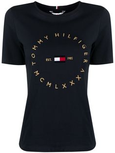 Tommy Hilfiger футболка из органического хлопка с логотипом