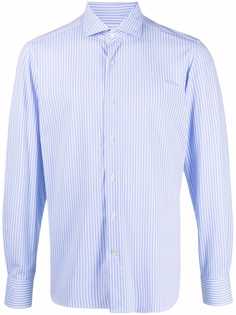 Orian полосатая рубашка узкого кроя