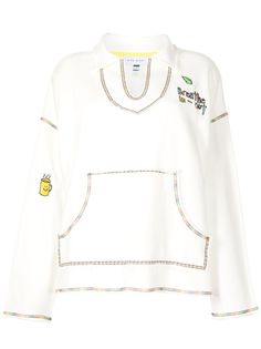 Mira Mikati джемпер с контрастной строчкой